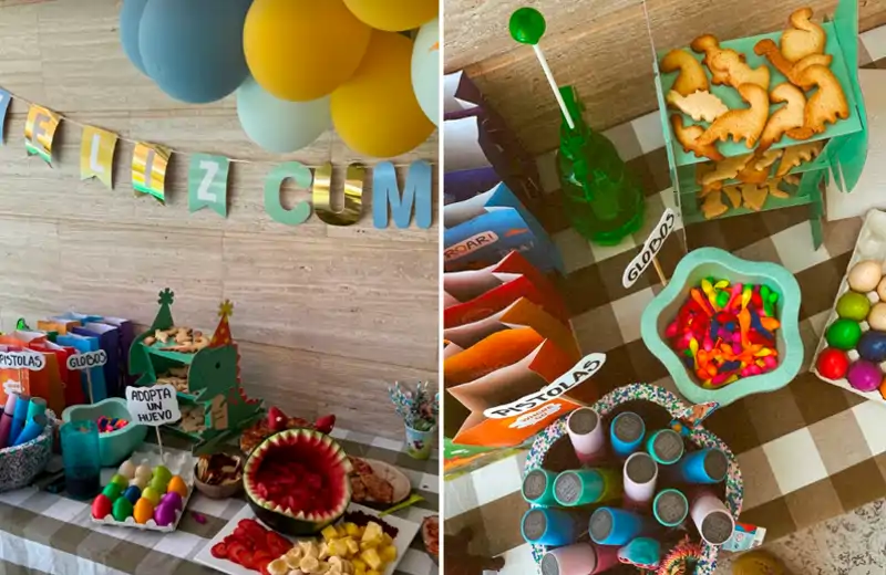 Fiesta de cumpleaños del nieto de Makoke