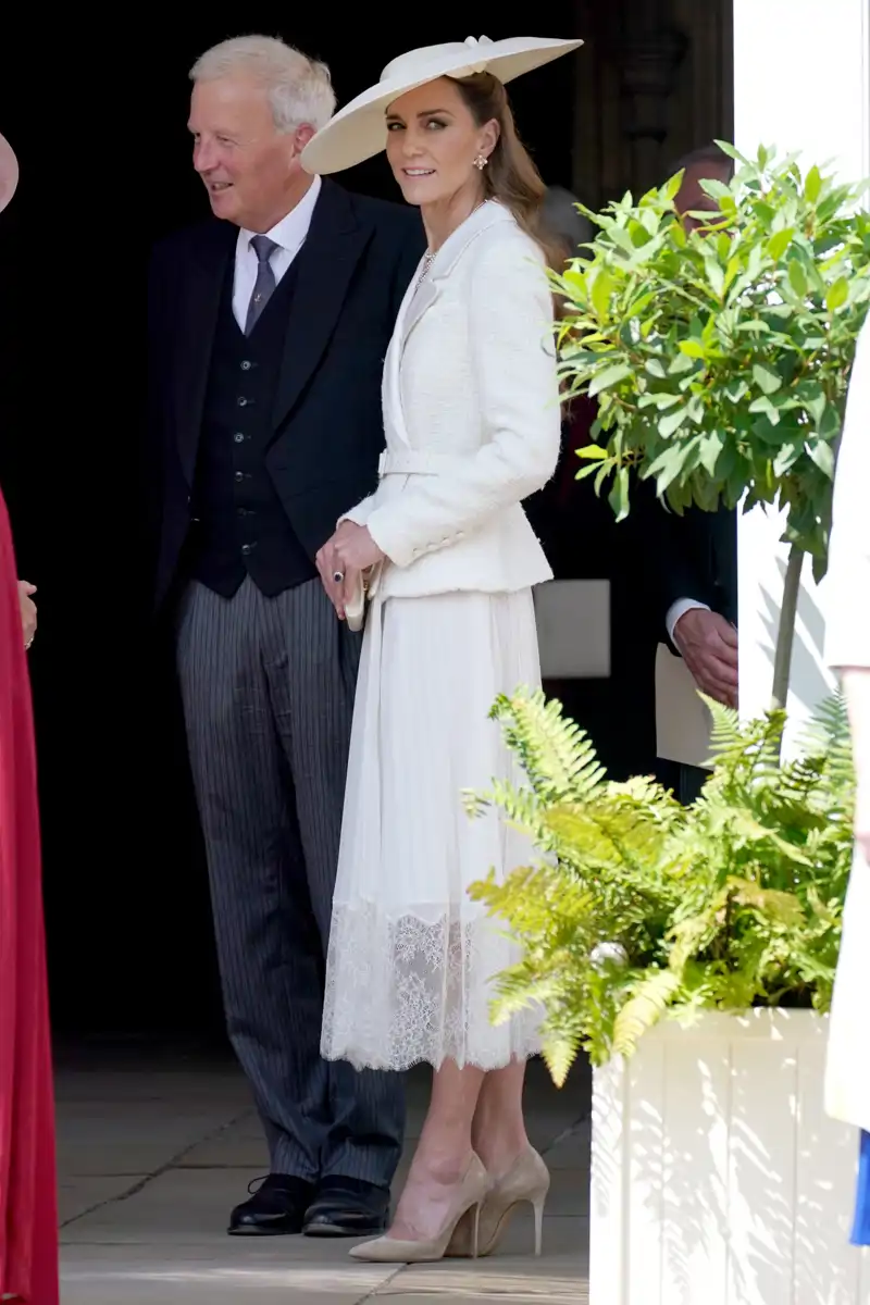 La princesa de Gales recupera un look que lució el pasado mes de mayo. 