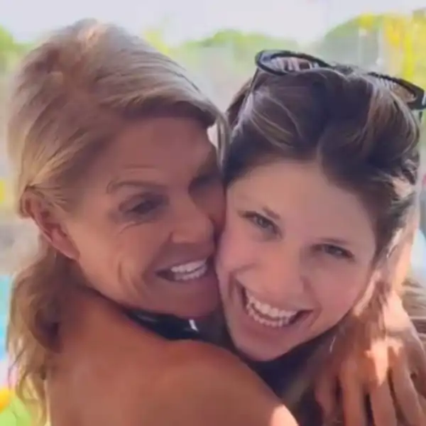 Makoke y su hija Anita en su reencuentro