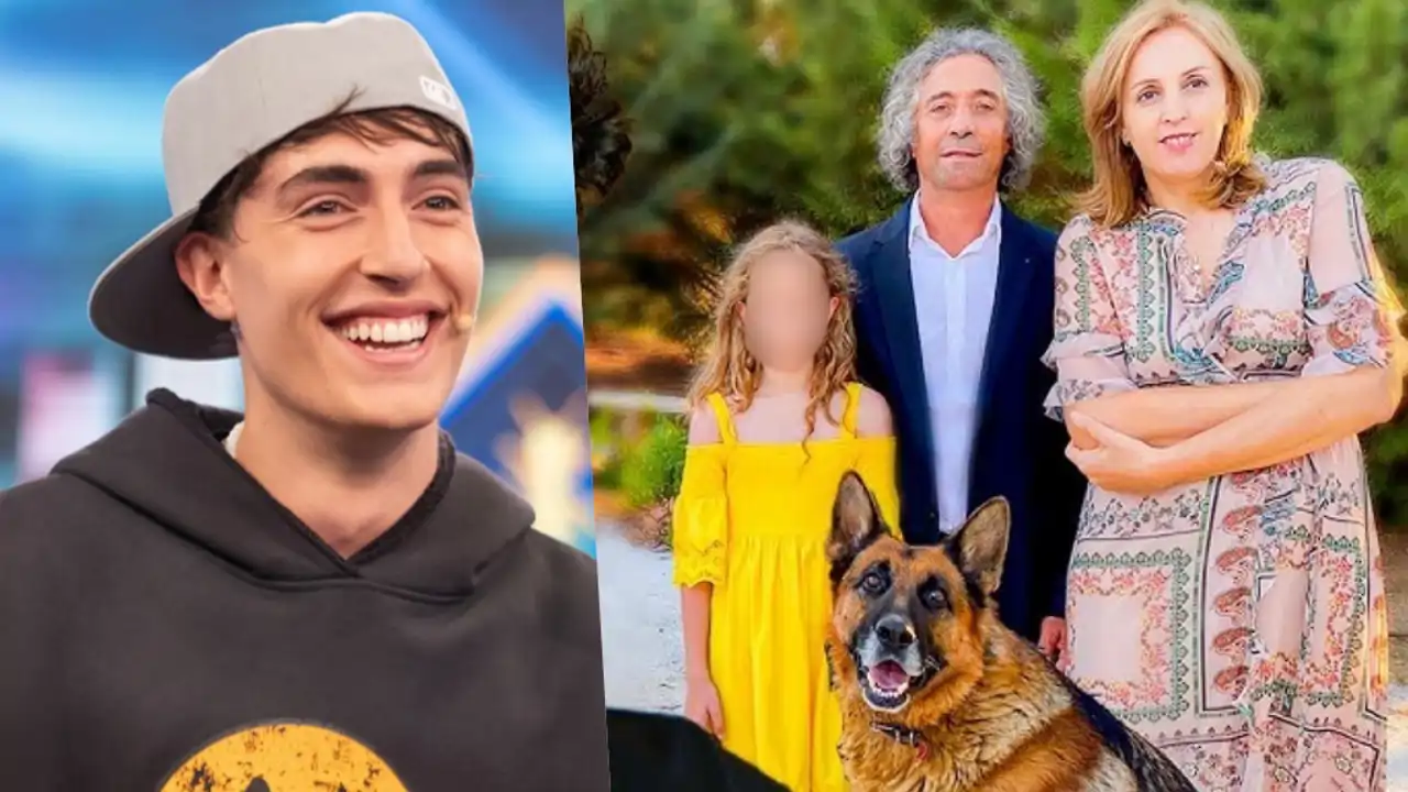 El youtuber Plex y su familia 