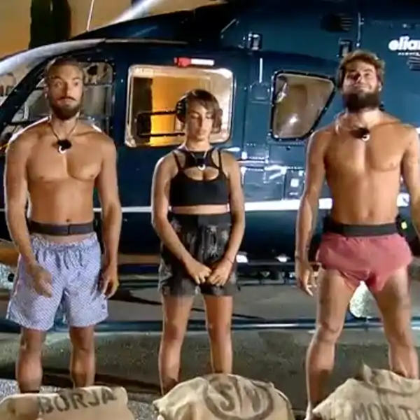 Escassi, Borja, Anita y Montoya en 'Supervivientes'