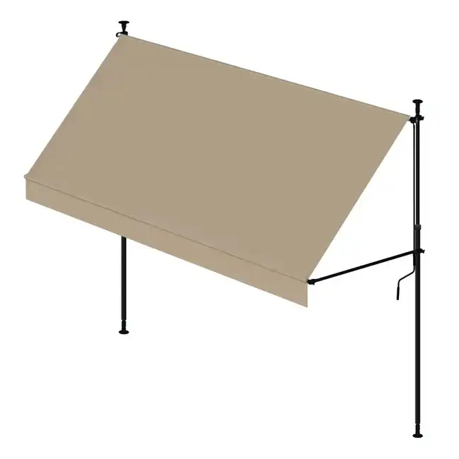 Toldo retráctil sin taladro