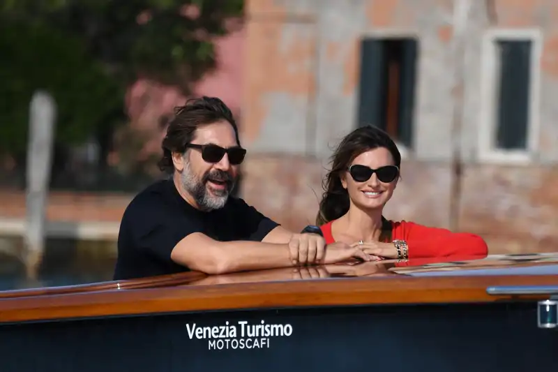 Javier Bardem y Penélope Cruz en Venecia