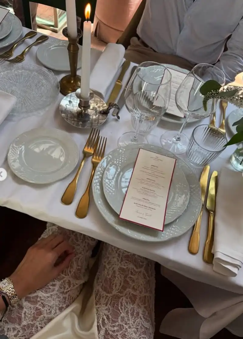 Susana Molina comparte el menú de su boda civil