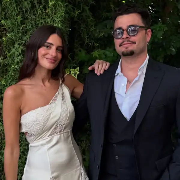 Susana Molina y Guille Valle en su boda civil
