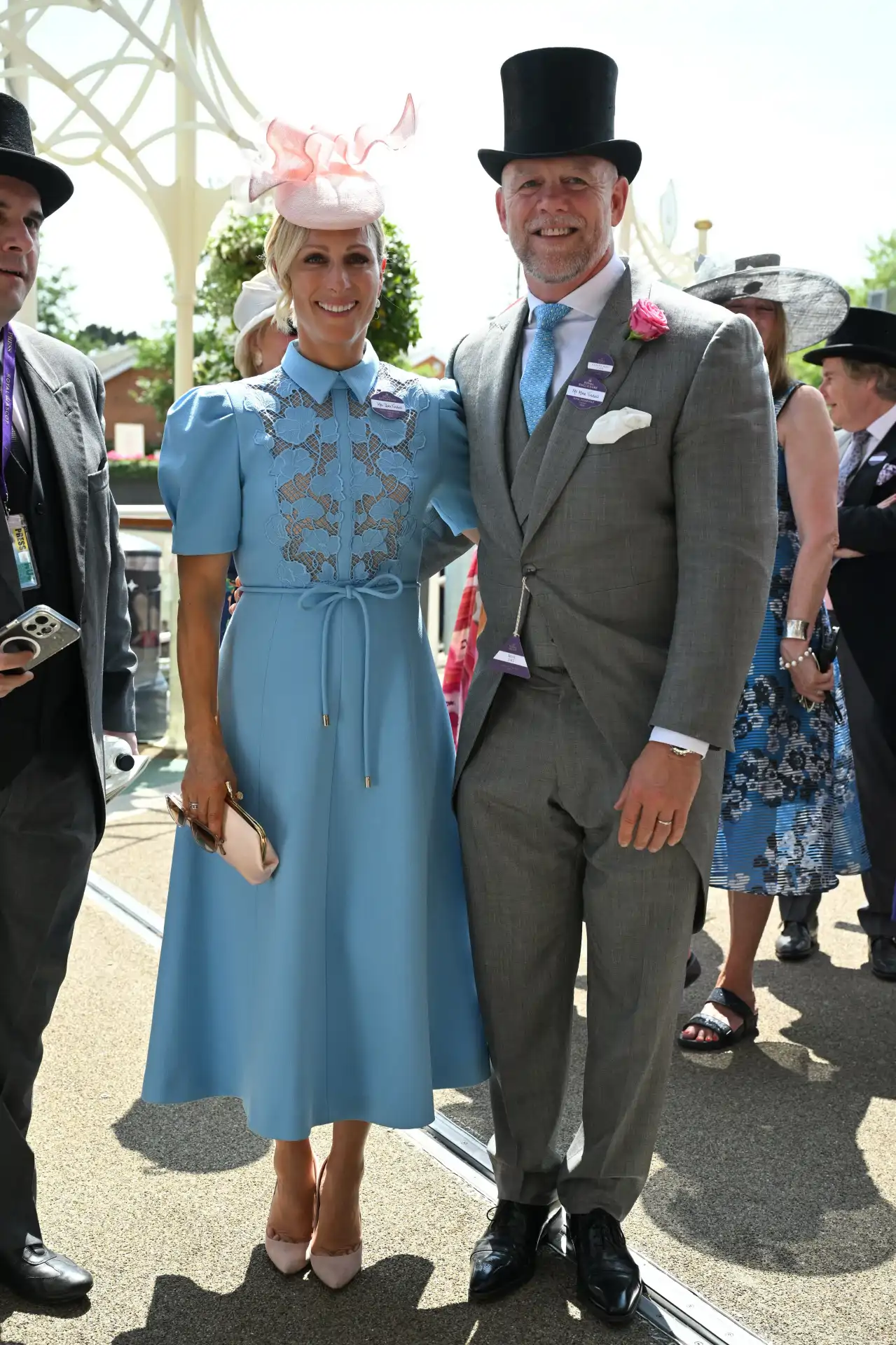 Zara Tindall y Mike Tindall