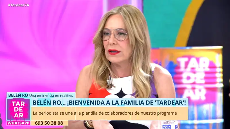 Belén Rodríguez en 'TardeAR'