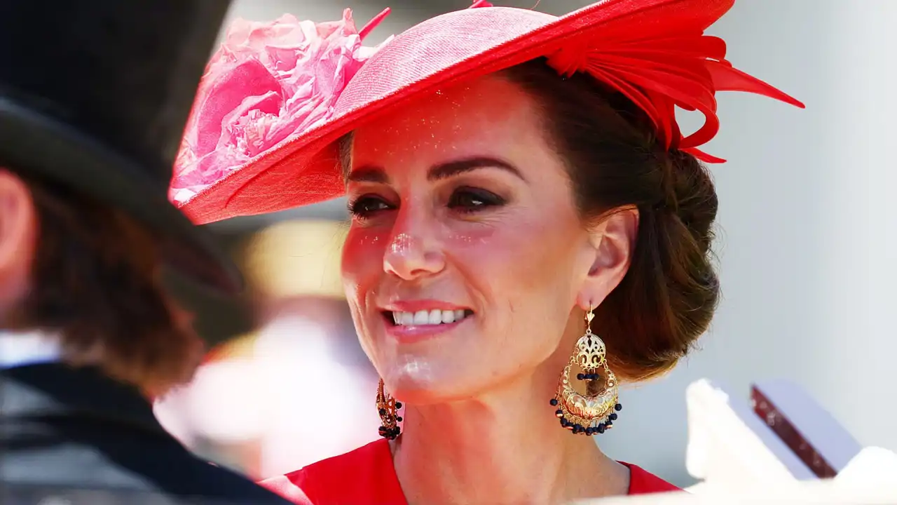 Kate Middleton, en Ascot otros años. 