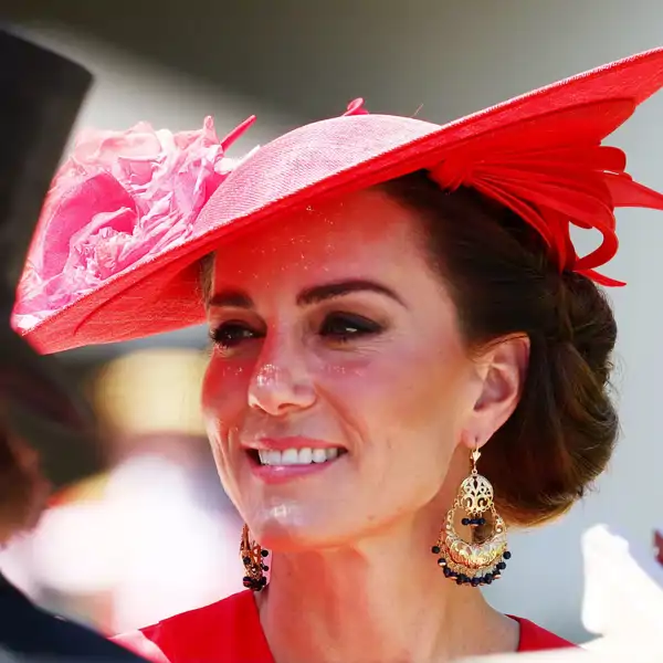 Kate Middleton, en Ascot otros años. 