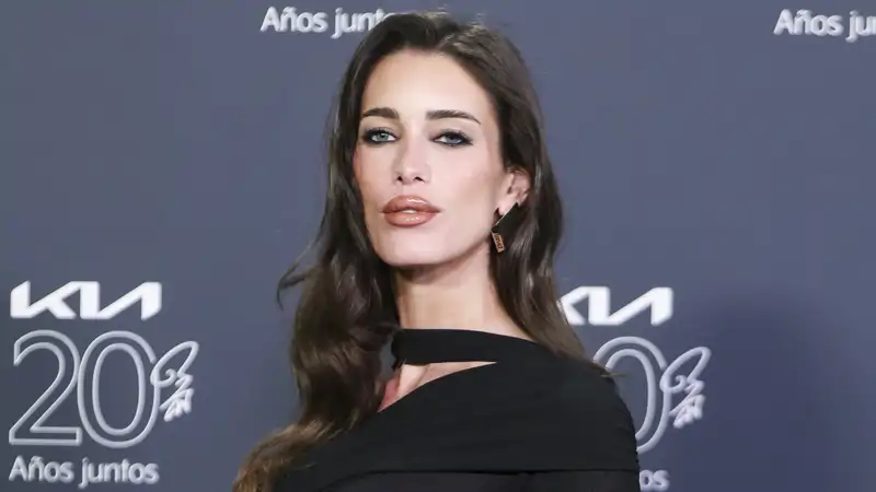 Marta López Álamo en un photocall