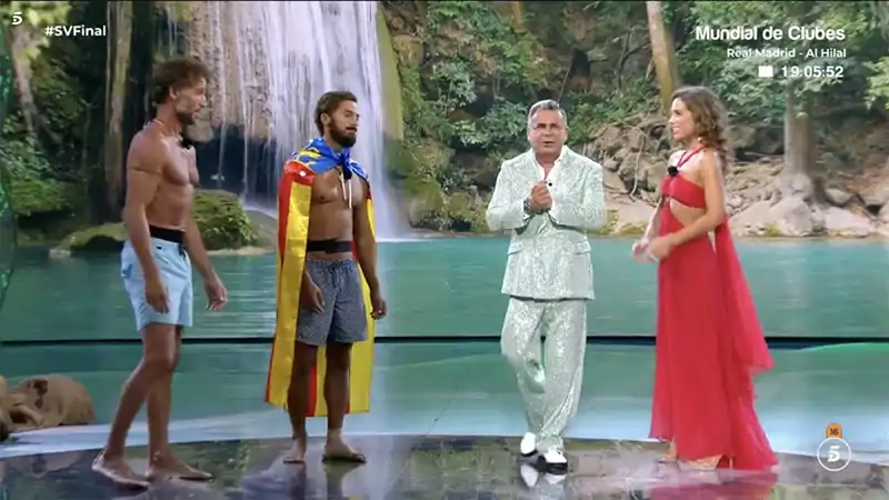 Minutos antes de saberse quién ganaría 'Supervivientes'