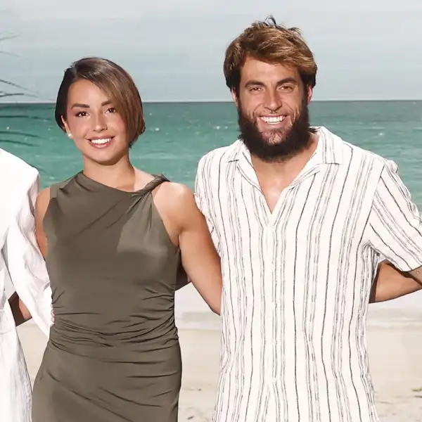 Montoya y Anita, en la rueda de prensa tras 'Supervivientes'. 