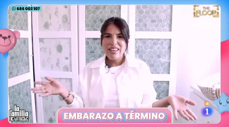 Isa Pantoja en 'La familia de la tele'