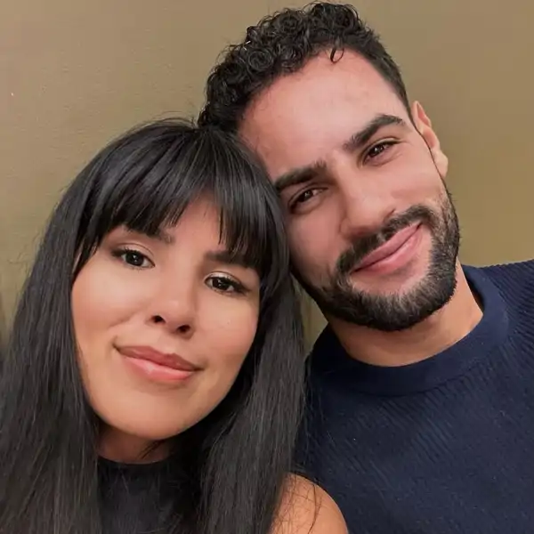 Isa Pantoja y Asraf Beno