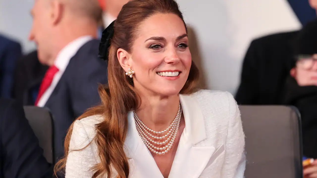 Kate Middleton, en el concierto benéfico por el Día de la Victoria.