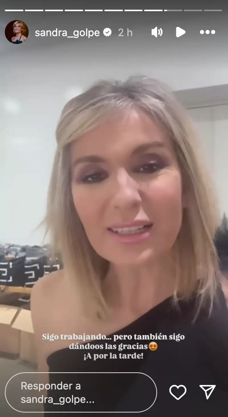 Sandra Golpe en los Premios Escala