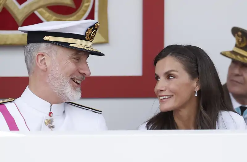El Rey Felipe y la Reina Letizia en el Día de las Fuerzas Armadas