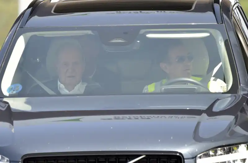 El Rey Juan Carlos junto a su amigo Pedro Campos