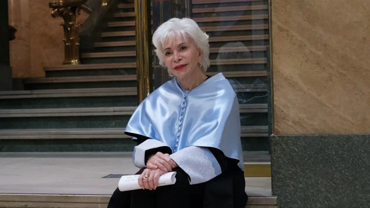 Isabel Allende en el Instituto Cervantes de Madrid