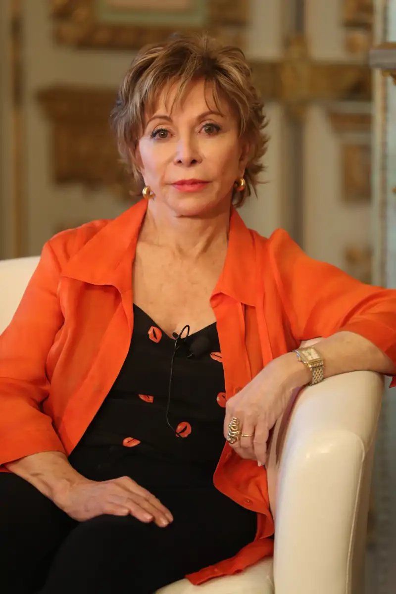 Isabel Allende, foto de archivo tomada en 2019