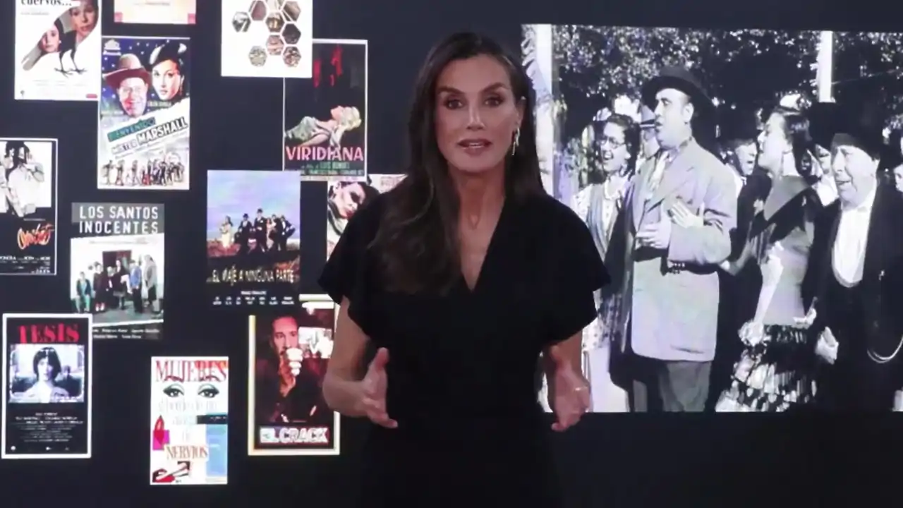 La Reina Letizia se cuela en la televisión
