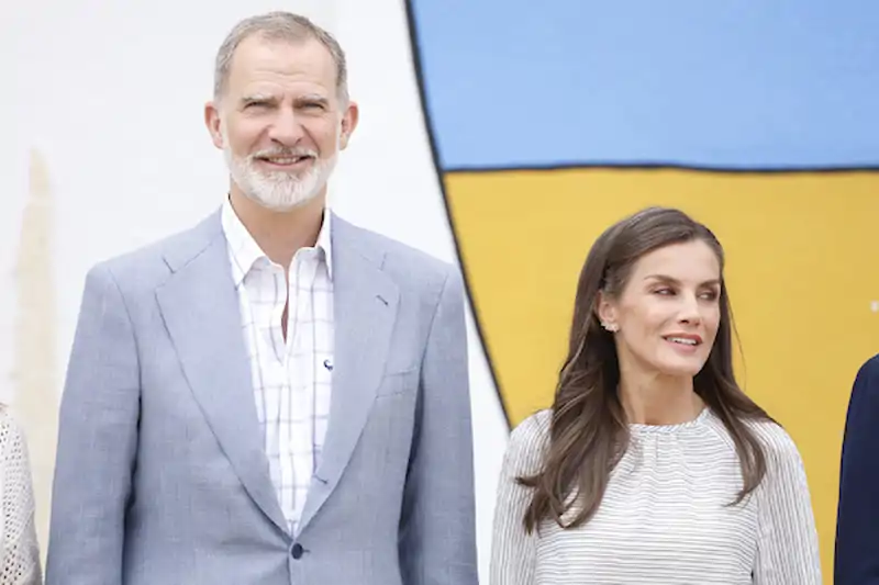 Los Reyes Felipe y Letizia visitan Burela