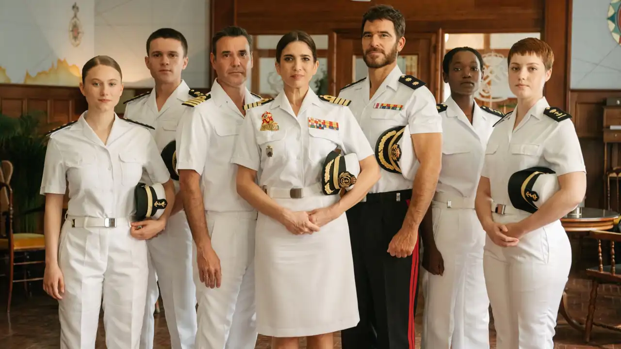 SEMANA se cuela en la Escuela Naval de Marín, escenario de la nueva serie de Mediaset: 'Marusía. Vientos de honor'