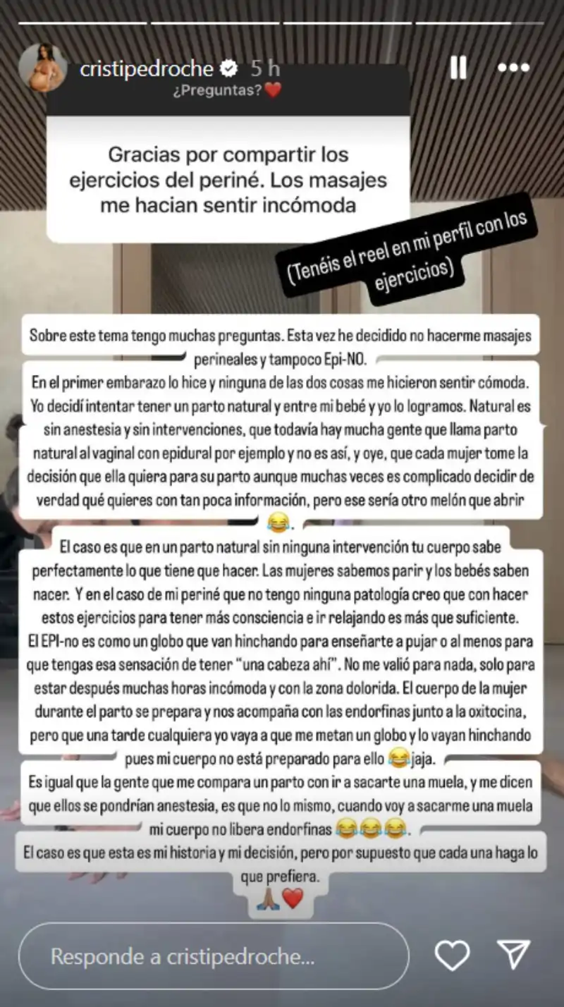 Storie de Cristina Pedroche