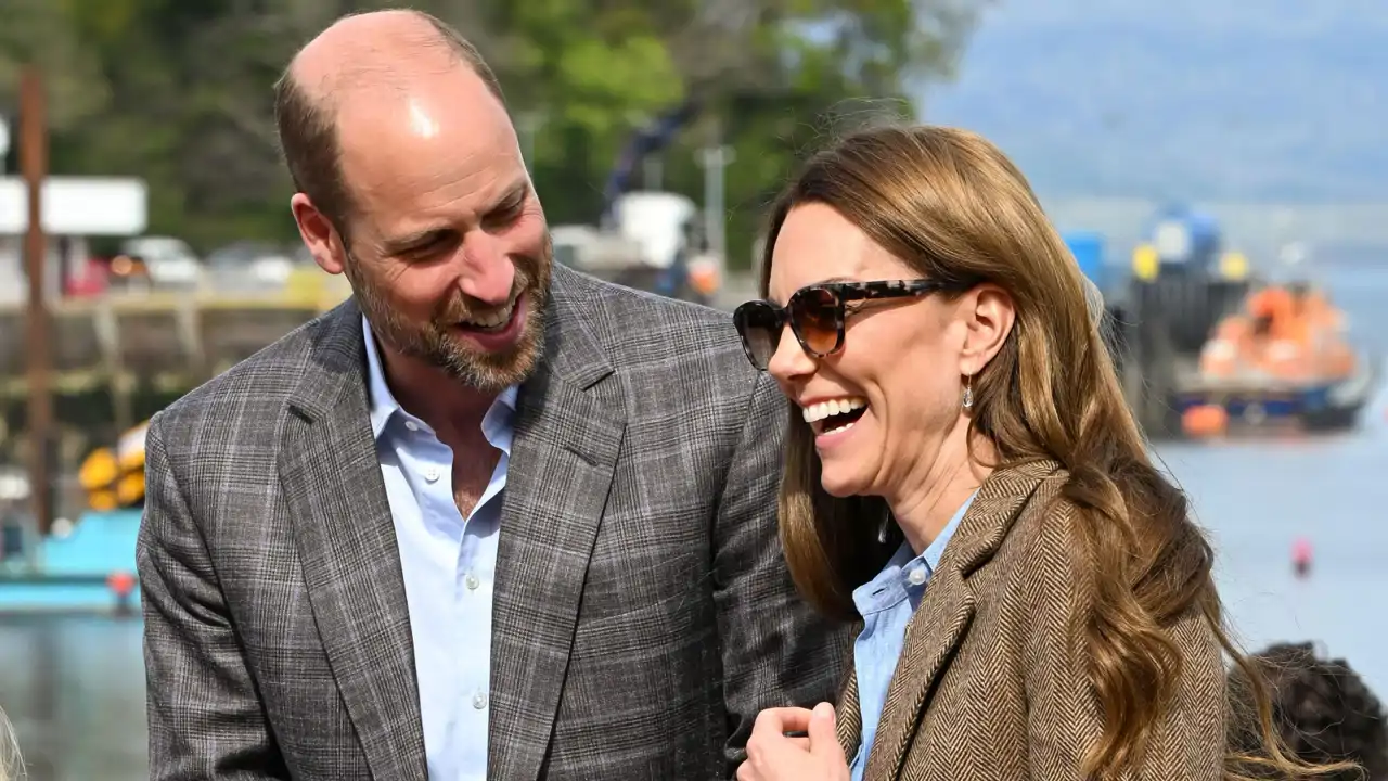 Kate Middleton y el Príncipe Guillermo, foto de archivo