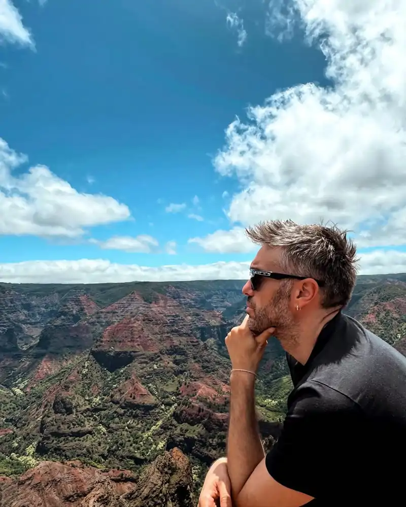 Dani Martínez, en una foto de sus redes.
