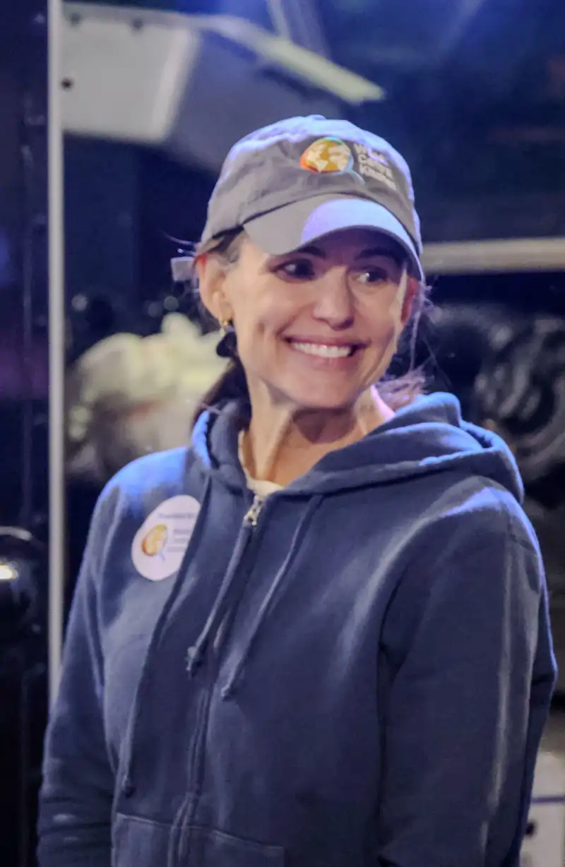 Jennifer Garner en un evento solidario