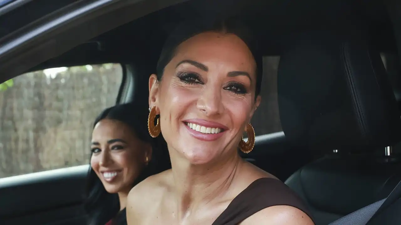 Nagore Robles en un coche