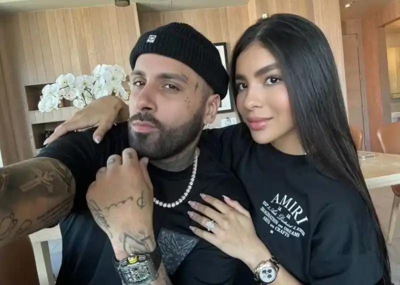 Nicky Jam y su actual pareja 