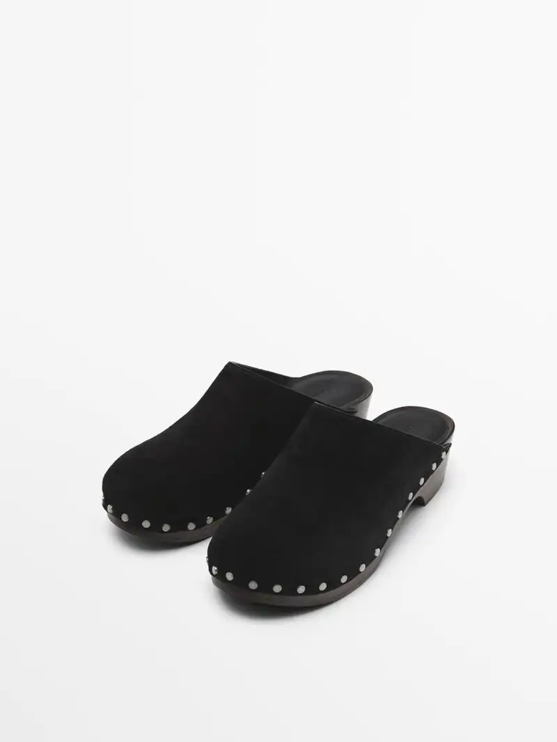 Zueco serraje de Massimo Dutti 99,45 euros