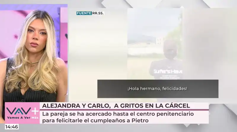 Alejandra Rubio, en 'Vamos a ver'