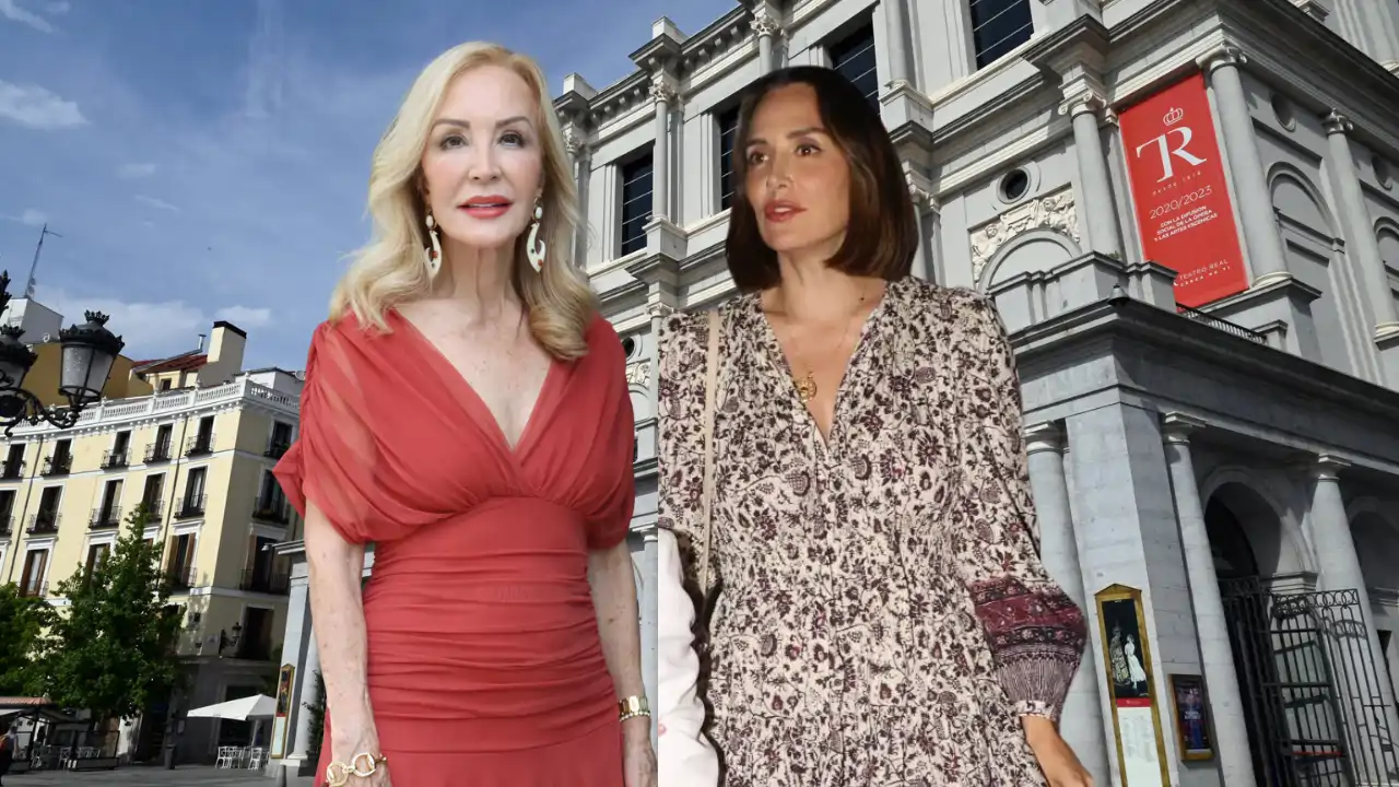 De Carmen Lomana a Tamara Falcó: los mejores 'looks' en el estreno de 'La Traviata' en el Teatro Real