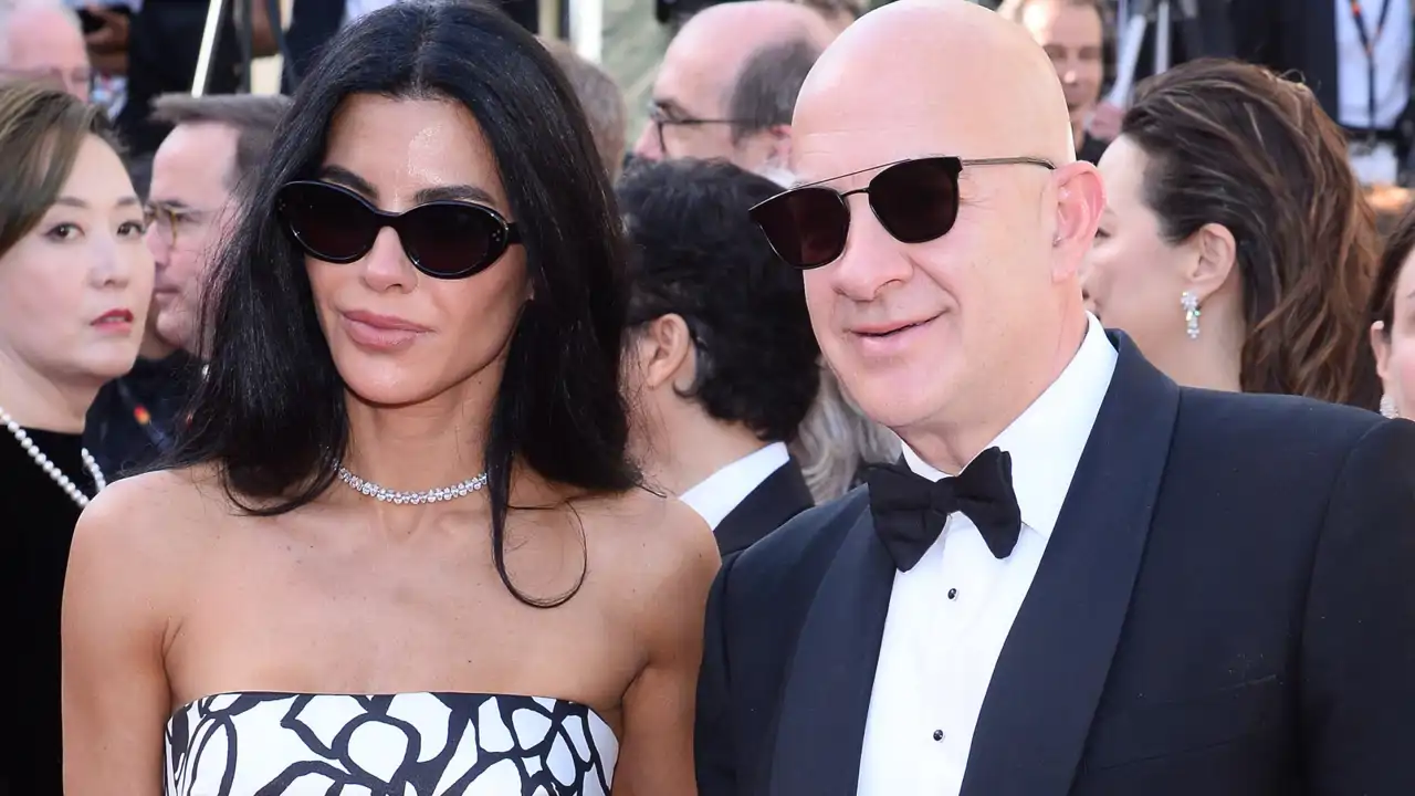 Jeff Bezos y Lauren Sánchez, en una foto de archivo.