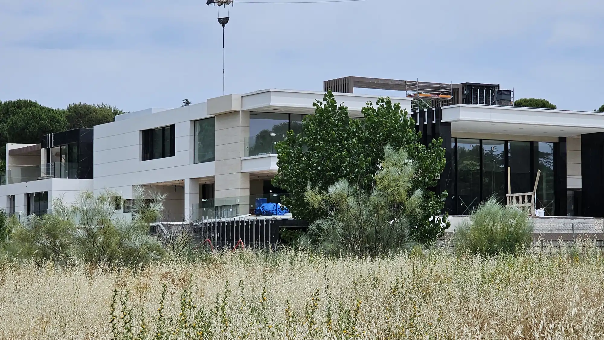 La casa de Courtois tendrá tres plantas
