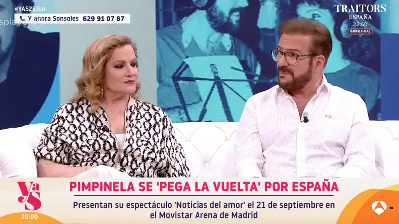 Pimpinela en 'Y ahora Sonsoles'