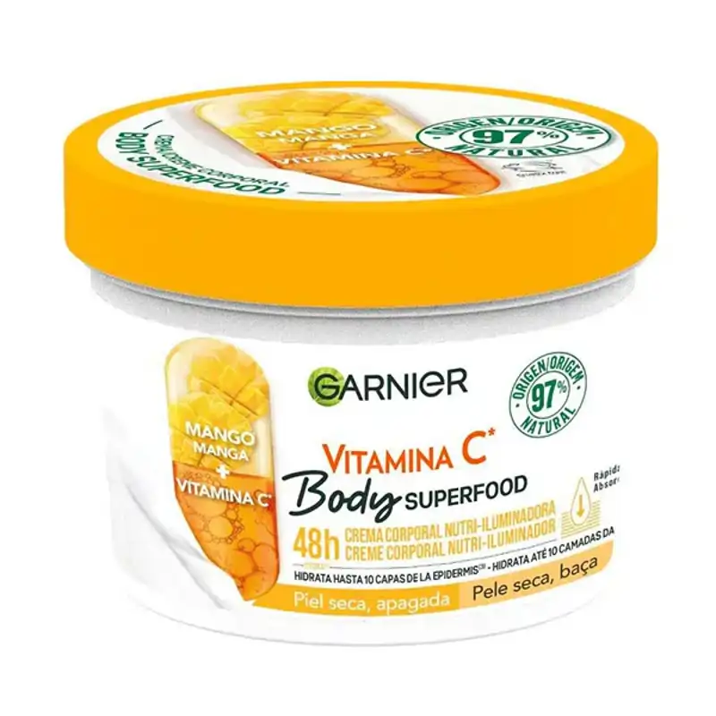 Body Superfood Vitamina C de Garnier 5,99 euros 