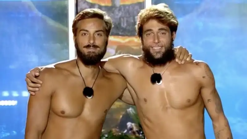 Borja y Montoya en 'Supervivientes'