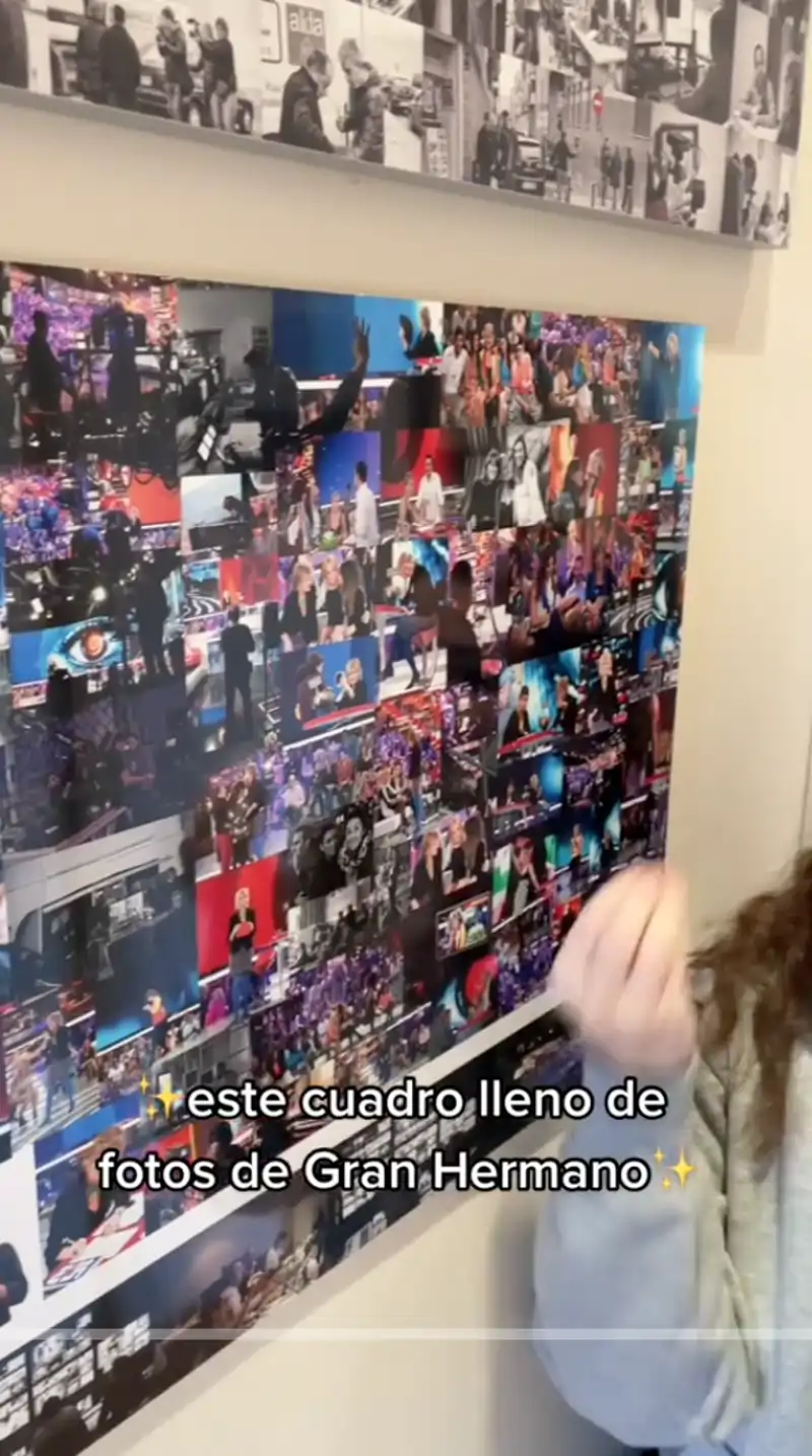 El cuadro de 'Gran Hermano' de la casa de Mercedes Milá
