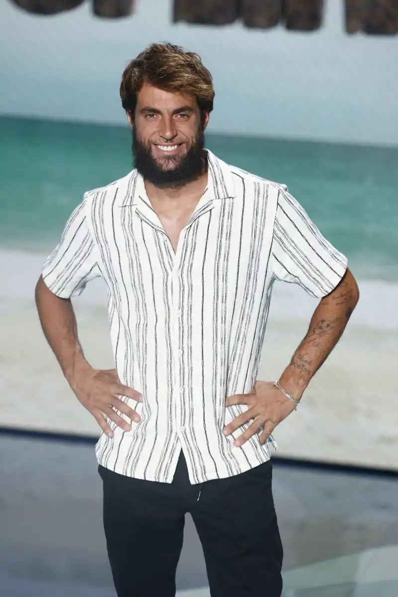 Montoya en la rueda de prensa de 'Supervivientes'