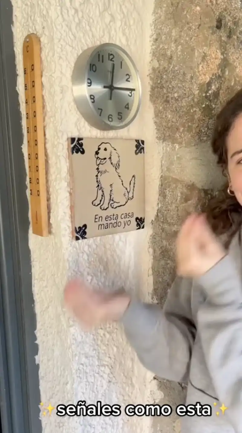 Otra de las zonas de la casa de Mercedes Milá