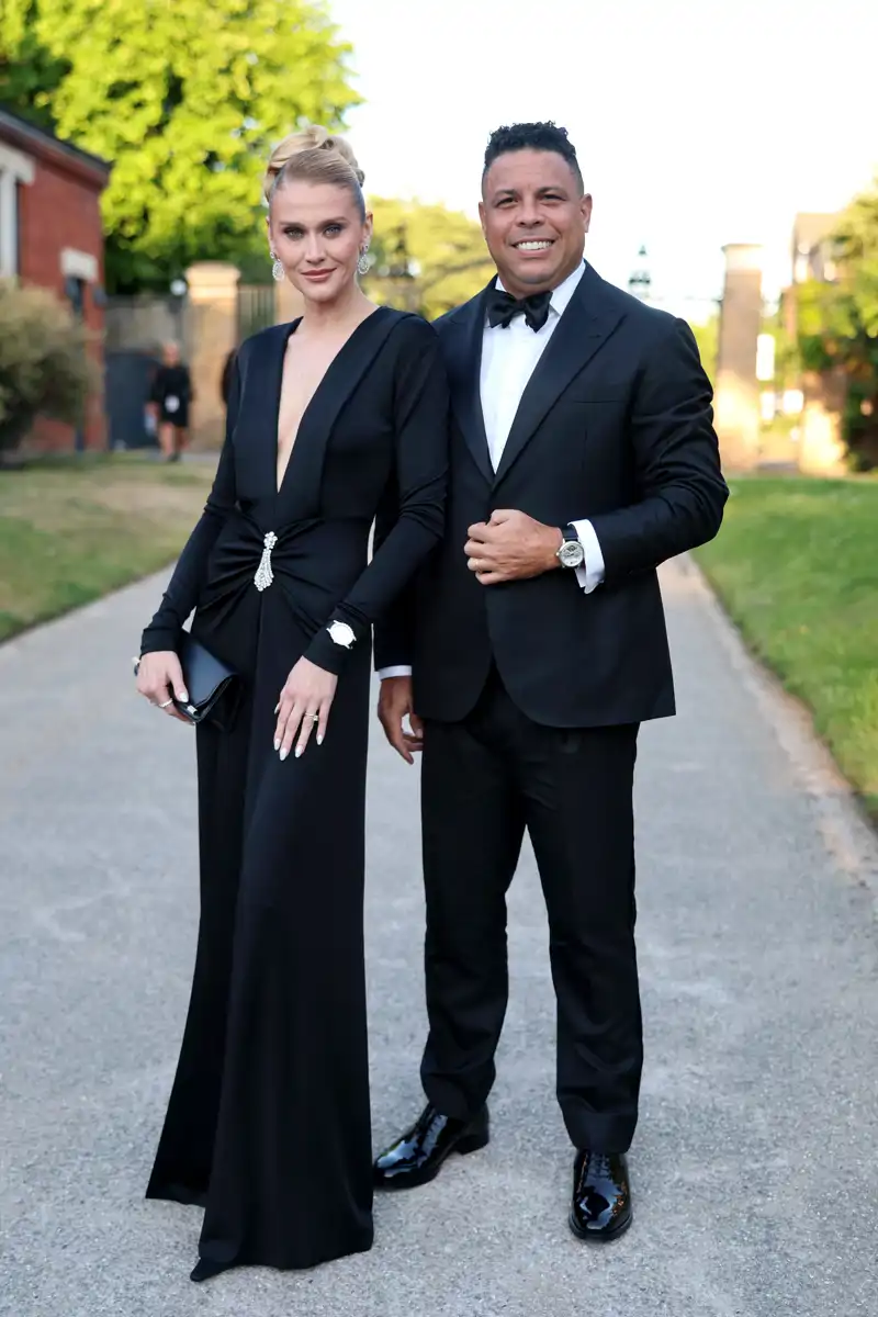 Ronaldo Nazario y Celina Locks