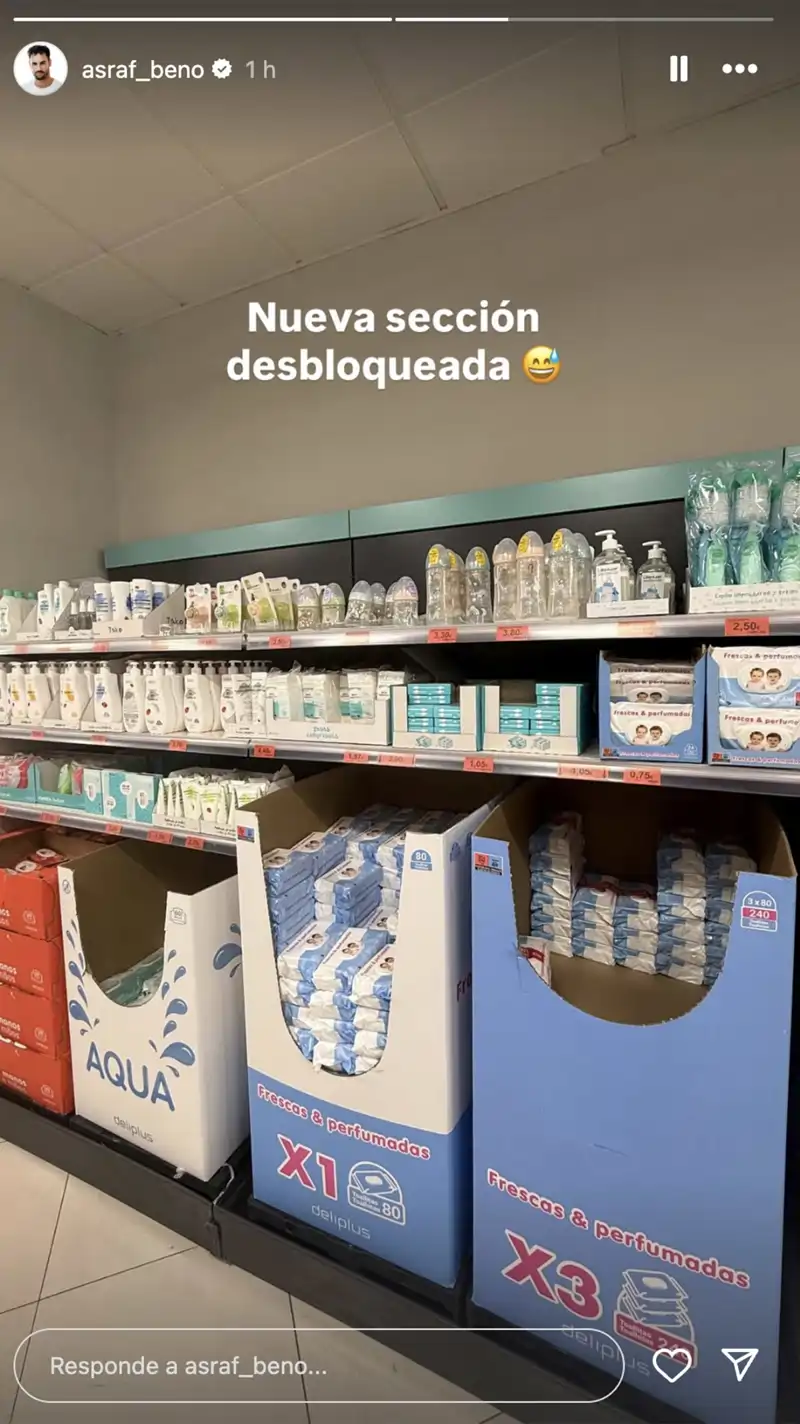 Storie de Asraf Beno tras volver a casa