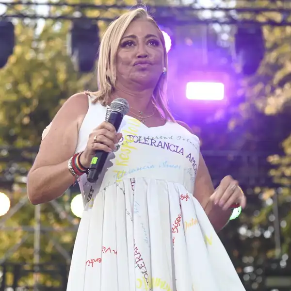 Belén Esteban durante el Orgullo de Sevilla 2025