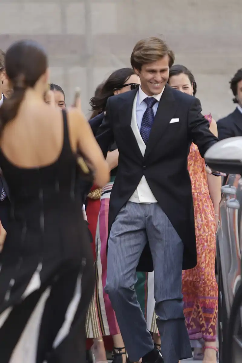 Javier Millet, poco antes de su boda