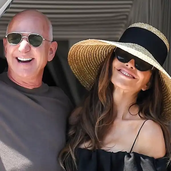 Jeff Bezos y Lauren Sánchez tras su boda