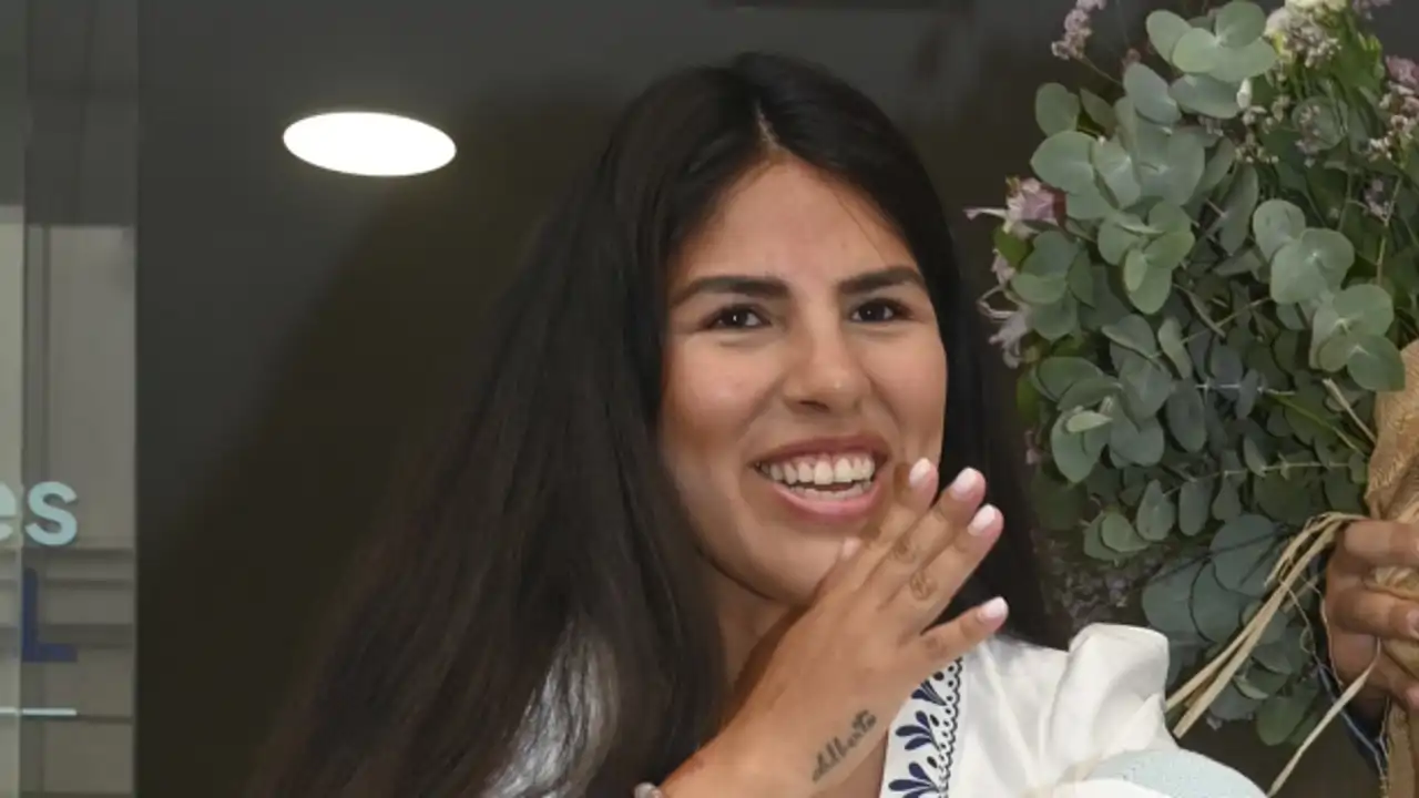 La emoción de Isa Pantoja